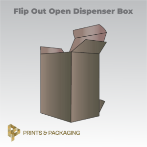 Flip Out Open Dispenser Box