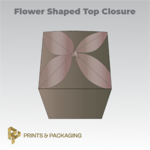 Flower Shaped Top Closure