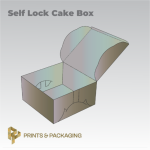 Self Lock Cake Box