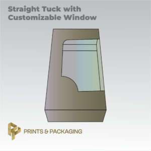 Straight Tuck with Customizable Window